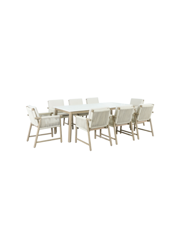 SET COMEDOR ZULU 8 PLAZAS